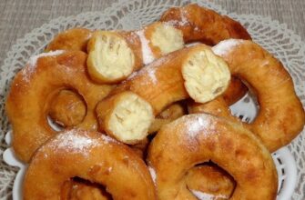 Пончики из советского детства. Пышные, ароматные, воздушные и аппетитные