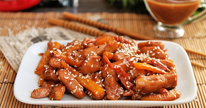 Курица по китайски — рецепты с овощами, лапшой, рисом, ананасами и арахисом