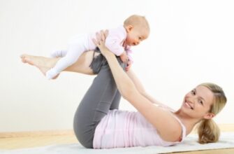 Как подтянуть живот после родов - программа тренировки для молодых мам!
