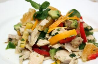 Диетичексий салат — вкусно и полезно! на 100грамм — 122.08 ккал