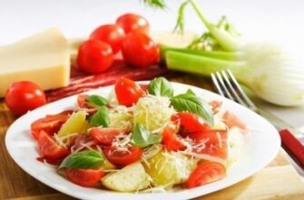 Ужин должен быть легким и питательным: сытный салат из овощей