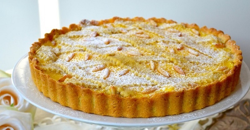 Рецепт итальянского пирога «Бабушкин торт»