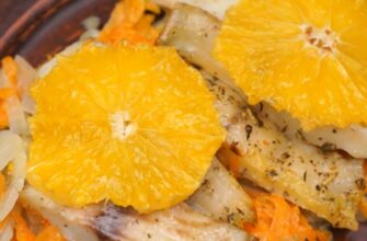 Праздничный рецепт рыбы с апельсинами