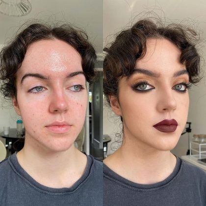 Как макияж глаз меняет внешность: 5 фото, где женщины преобразились как в сказке